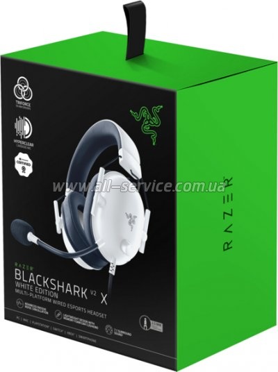  Razer Blackshark V2 X White (RZ04-03240700-R3M1)
