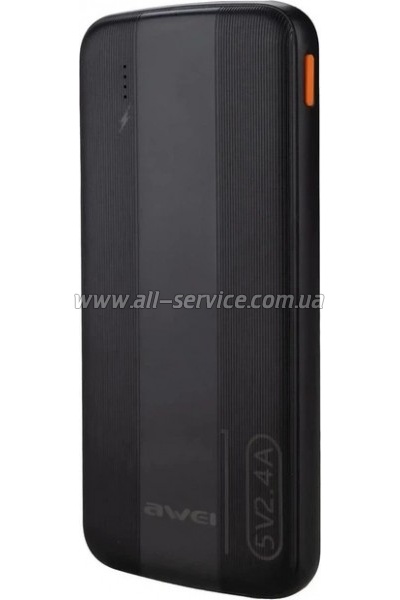 ������� ������������� AWEI 10000mAh P20K PD 12W Black (6954284009744)
