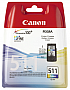  Canon CL-511 Color Pixma MP270/ MP250/ MP260/ MX350/ MX340/ MP240/ MP280/ MX410/ MX320/ MP490/ MX420/ MP495/ MP260/ MX360/ MX330/ iP2700 (2972B001/ 2972B007/ 2981B007/ 29720001)
