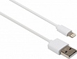 ���� ������ USB 2.0 AM to Lightning PVC 1m white Vinga (VCPDCL1W)