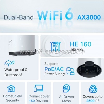  TP-Link DECO-X50-Outdoor-1-PACK
