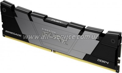 ������ ������ ��� ���������� DDR4 32GB 3200 MHz Fury Renegade Black Kingston Fury (ex.HyperX) (KF432C16RB2/32)