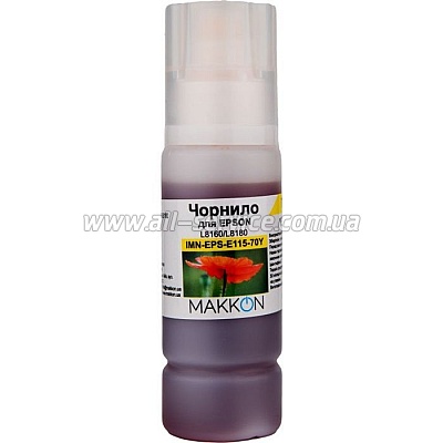 Чернила Makkon Epson L8160/ L8180/ C13T07D44A 70мл yellow (IMN-EPS-E115-70Y) Чернила Makkon Epson L8160/ L8180/ C13T07D44A 70мл yellow (IMN-EPS-E115-70Y)