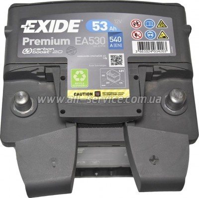   EXIDE PREMIUM 53A (EA530)