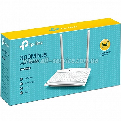 WI-FI ����� ������� TP-Link TL-WR820N N300