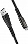   ColorWay USB 2.0 AM to Micro 5P 1.0m zinc alloy + led black (CW-CBUM035-BK)
