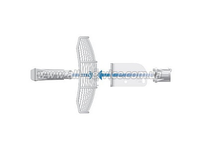 WI-FI ����� ������� Ubiquiti AirGrid M2 HP 16 dBi (AG-HP-2G16)