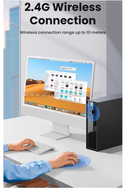  Ugreen MU105 Wireless Gray (90669)