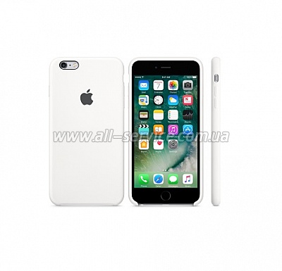    Apple iPhone 6s Silicone Case White (MKY12ZM/A)