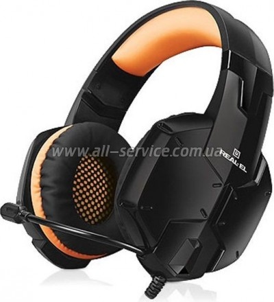�������� REAL-EL GDX-7700 SURROUND 7.1 black-orange