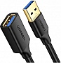 Дата кабель USB 3.0 AM/AF 0.5m US129 black Ugreen (30125) Дата кабель USB 3.0 AM/AF 0.5m US129 black Ugreen (30125)