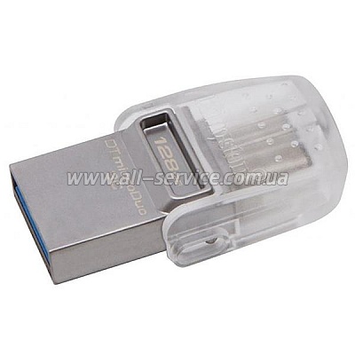  128GB Kingston USB 3.1/Type C DT MicroDuo 3C (DTDUO3C/128GB)