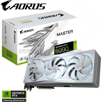  GIGABYTE GeForce RTX5090 32GB MASTER ICE (GV-N5090AORUSM ICE-32GD)
