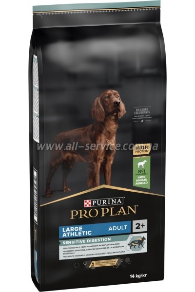     Purina Pro Plan Large Athletic Adult 2+ Sensitive Digestion      14 (7613035415591)