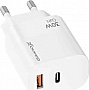 �������� ������� Grand-X GaN 1xUSB-C + 1xUSB QC3.0 36W white (CH-360W)