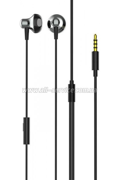  ColorWay Slim 3.5 mm Wired Earphone Blast 1 Black (CW-WD01BK)