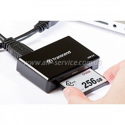  Transcend USB 3.0 CFast (TS-RDF2) Black