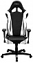 Игровое кресло DXRACER RACING (OH/RЕ0/NW) Black / White