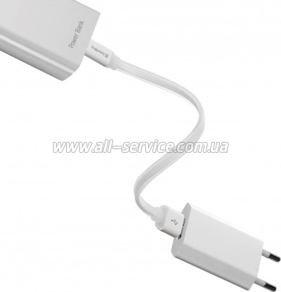 ���� ������ USB 2.0 AM to Micro 5P 0.25m white ColorWay (CW-CBUM-MUM25W)