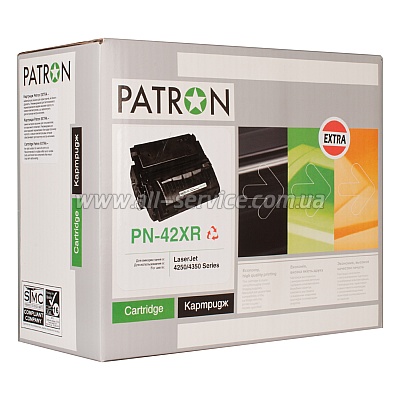 КАРТРИДЖ HP LJ Q5942X (PN-42XR) PATRON Extra КАРТРИДЖ HP LJ Q5942X (PN-42XR) PATRON Extra