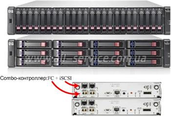   HP P2000G3 MSA FC/ iSCSI DC LFF Array AW567A