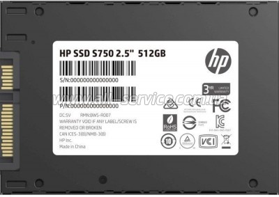  SSD 2.5" 512GB S750 HP (16L53AA)