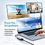 ������� USB-C + USB A to RJ45 Ethernet 1000Mbps ColorWay (CW-AD-CRG)