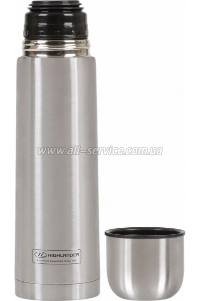  Highlander Duro Flask 500ml Silver Single (FLA114-SR-SGL) (931002)