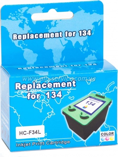 �������� MicroJet �134 HP DJ 5743/ 6543 ������ C9363HE Color (HC-F34L)