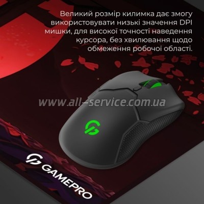    GamePro Speed/Control Black-Red (MP275R)