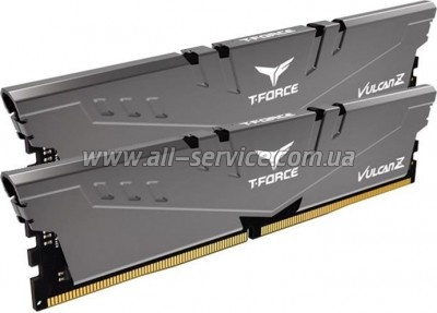     DDR4 16GB (2x8GB) 3200 MHz T-Force Vulcan Z Gray Team (TLZGD416G3200HC16CDC01)