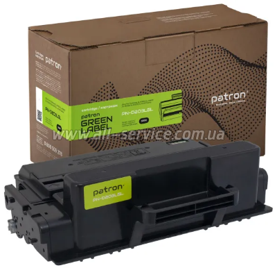 Картридж Patron Green Label Samsung SL-M3870FD/ M3820D/ M4070 аналог MLT-D203L (PN-D203LGL) Картридж Patron Green Label Samsung SL-M3870FD/ M3820D/ M4070 аналог MLT-D203L (PN-D203LGL)