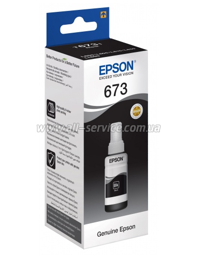  Epson 673 black L800/ 1800 (C13T67314A)