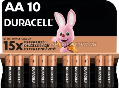 ��������� Duracell AA MN1500 LR06 * 10 (5002508/ 5006461)