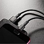 ���� ������ USB 2.0 AM to Micro 5P 1.0m 2.4A silicone BX31 black BOROFONE (6931474710376)