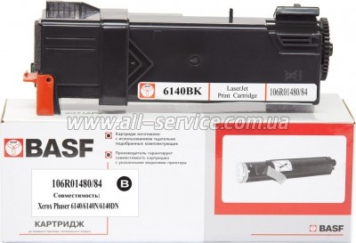 �������� BASF Xerox Phaser 6140 ������ 106R01484/ 106R01480 Black (BASF-KT-106R01480/84)