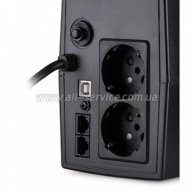  Vinga LCD 800VA plastic case with USB (VPC-800PU)