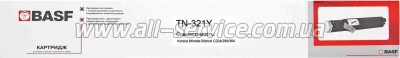 �������� BASF Konica Minolta Bizhub C224/ C284/ C364 ������ TN-321Y Yellow (BASF-KT-TN321Y)