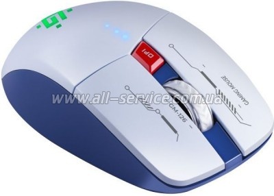  Defender Tisa GM-126 LED Wireless/Bluetooth White/Blue (52126)
