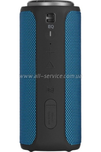   2E SoundXTube TWS MP3 Wireless Waterproof Blue (2E-BSSXTWBL)