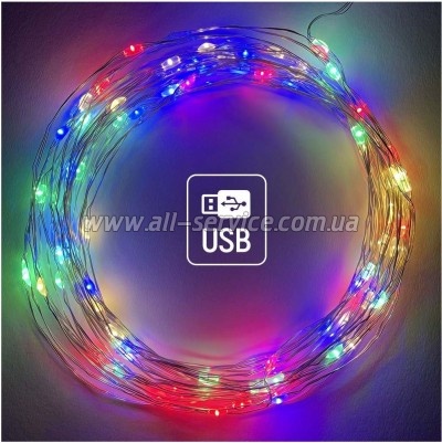 �������� ColorWay ���� LED 100 10� ������������ USB (CW-G-100L10NUMC)