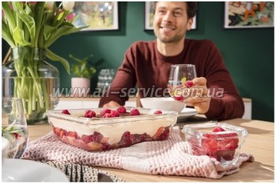 ������� ��������� Tefal Masterseal Glass Red 2� (N1041110)