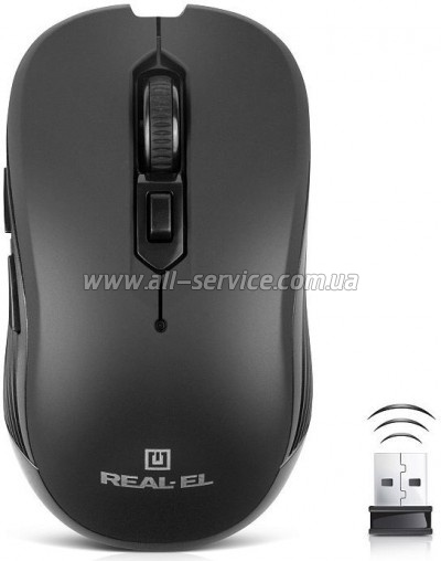  REAL-EL RM-331W Wireless Black (EL123200044)