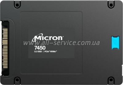  SSD U.3 2.5" 3.84TB 7450 PRO 7mm Micron (MTFDKCB3T8TFR-1BC1ZABYYR)