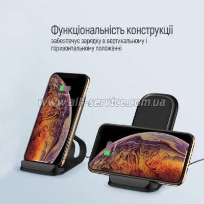   ColorWay Wireless Stand 15W Black (CW-CHW31Q-BK)