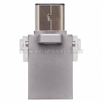  32GB Type-C Kingston DT Micro Metal Silver (DTDUO3C/32GB)