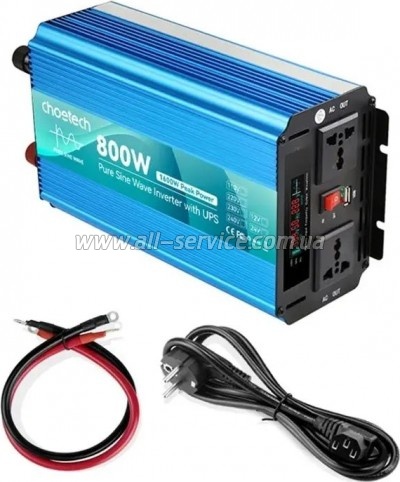   Choetech 12/220V 1000,   ,   (INV-C1000WUPS-EU)