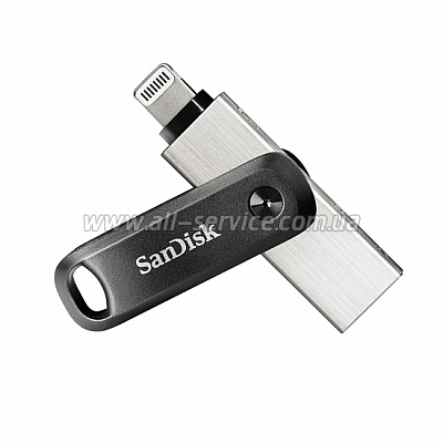  SanDisk 256 GB iXpand Go USB/Lightning (SDIX60N-256G-GN6NE)
