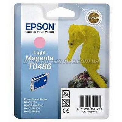  Epson StPhoto R200/ R220/ R300/ R320/ R340/ RX500/ RX600/ RX620/ RX640 black (C13T04814010)