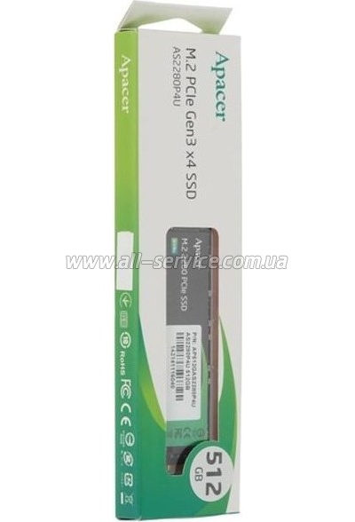 SSD  M.2 2280 512GB Apacer (AP512GAS2280P4U-1)